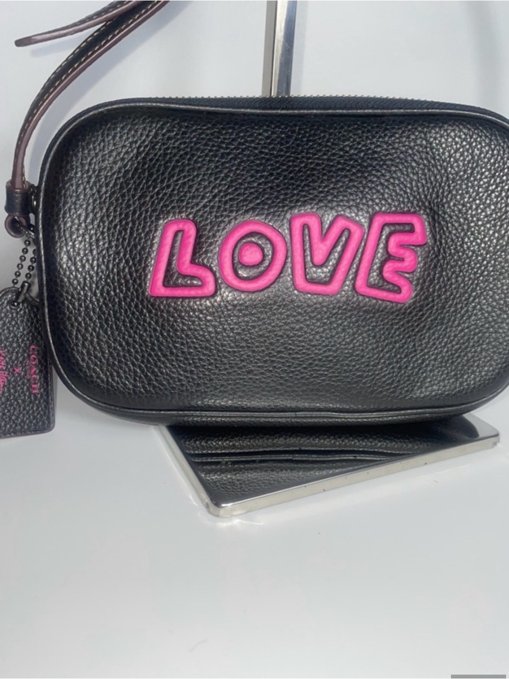 Coach x Keith Haring collectible crossbody “Love”
